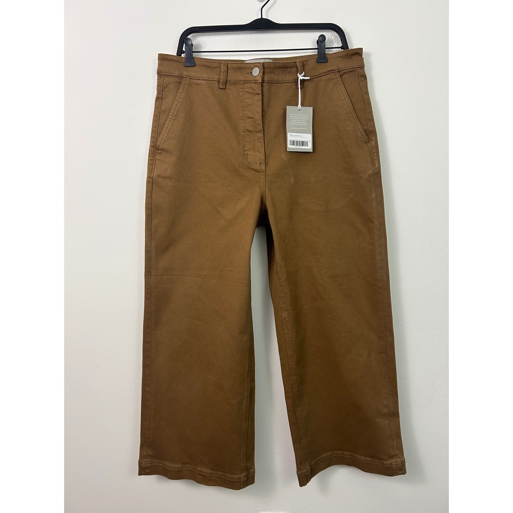 Everlane Wide Leg Pants in Brown NWOT